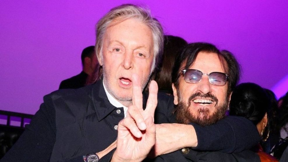 Paul McCartney y Ringo Starr