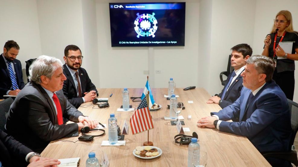 Reunión del Secretario de Inteligencia de la SIDE 22042026