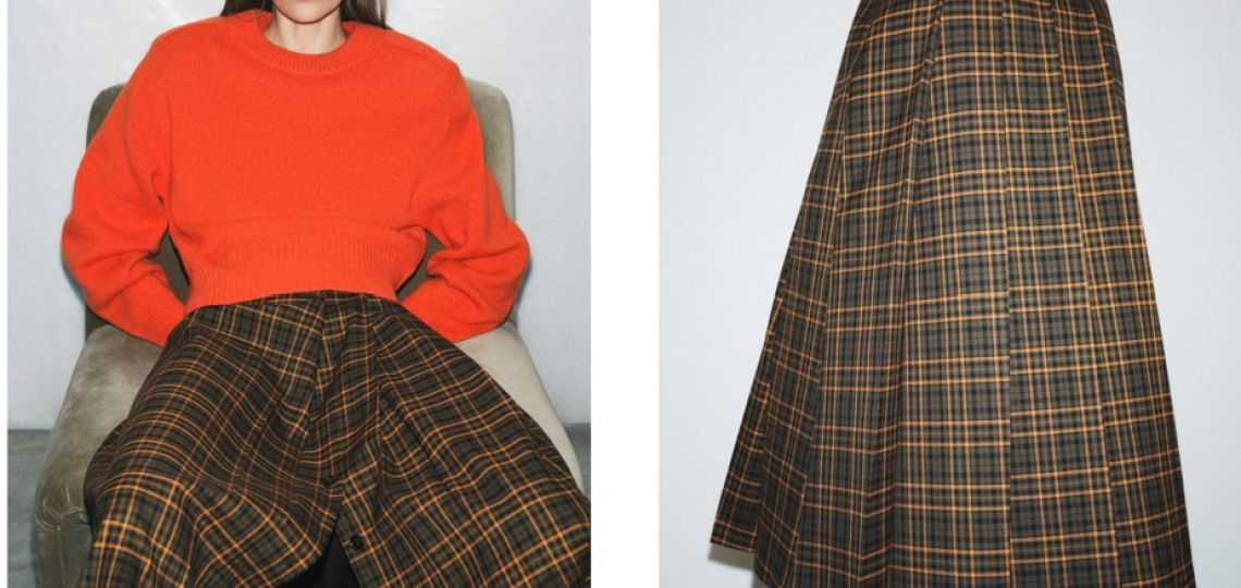 Looks de otoño 2026: sweater y falda, el dúo infalible que cualquiera puede llevar