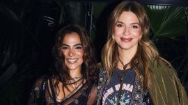 Marcela Kloosterboer y Agustina Cherri imponen tendencia con looks opuestos: del estilo boho con bucaneras al total black con transparencias