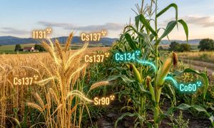 Trigo y maiz cultivado en la zona de exclusión de Chernobyl 20260422