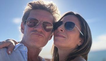 Sandra Borghi junto a Pablo, su nueva pareja