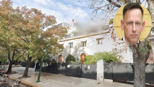 Peter Thiel compró la casa más cara de Buenos Aires: pagó cerca de u$s12 millones en Barrio Parque