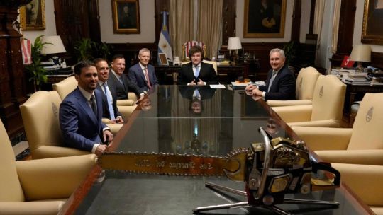 Sin periodistas en Casa Rosada, Milei mantuvo un encuentro reservado con Peter Thiel