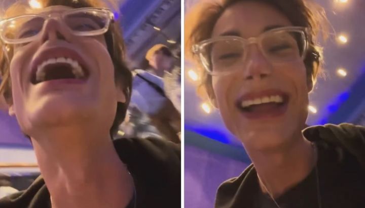 Felipe Pettinato fue al cine tras conocer la condena por la muerte de su amigo y en la red lo destrozaron