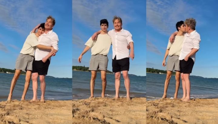 Guido Süller se casó en Brasil con su pareja, Hernán Sanabria: el video del emotivo momento