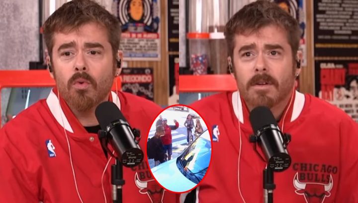 Pánico en pleno vivo de Olga: el video del vehículo que casi impacta contra el estudio