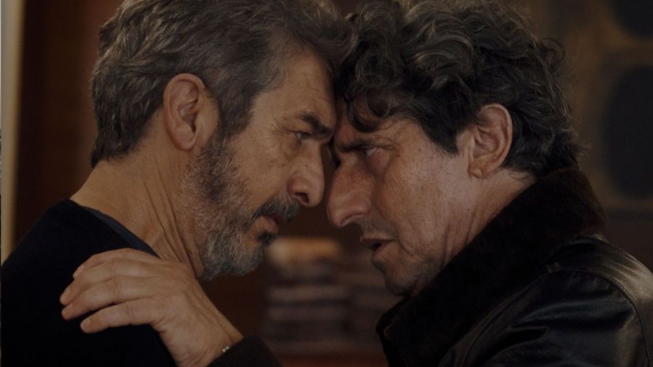 Ricardo Darín y Diego Peretti en Lo dejamos acá