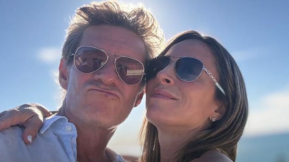 Sandra Borghi junto a Pablo, su nueva pareja