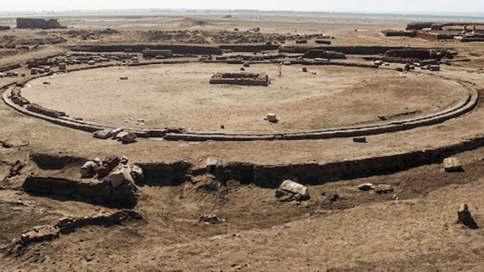 Descubren un templo egipcio circular