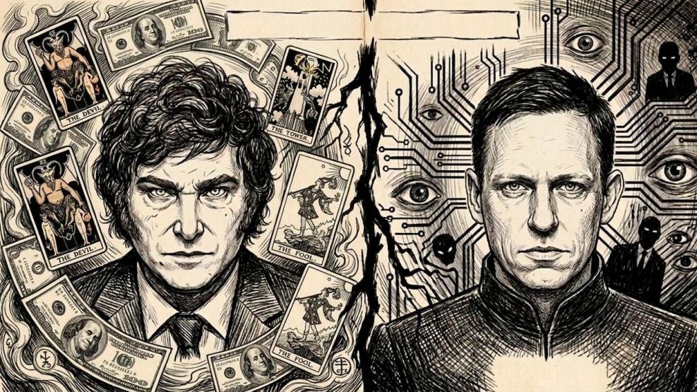 DÍA 865: PETER THIEL, EL ENEMIGO DE LA DEMOCRACIA SE REÚNE CON MILEI
