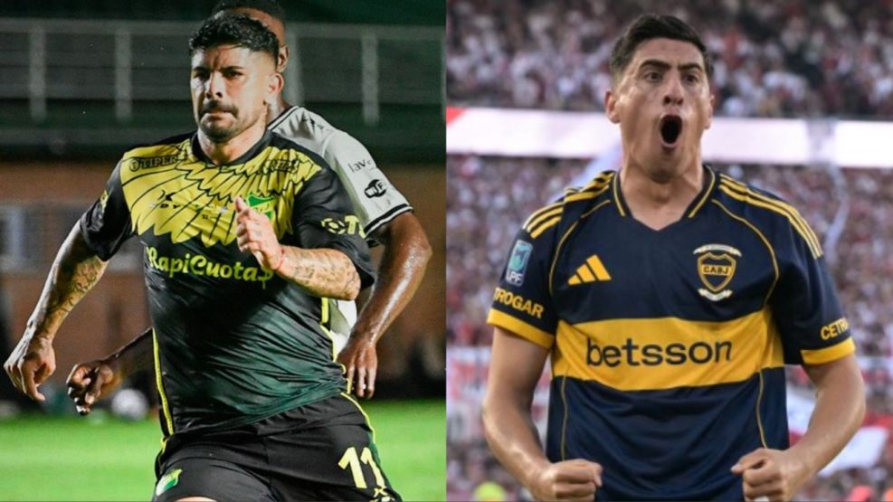 Ever Banega y Miguel Merentiel