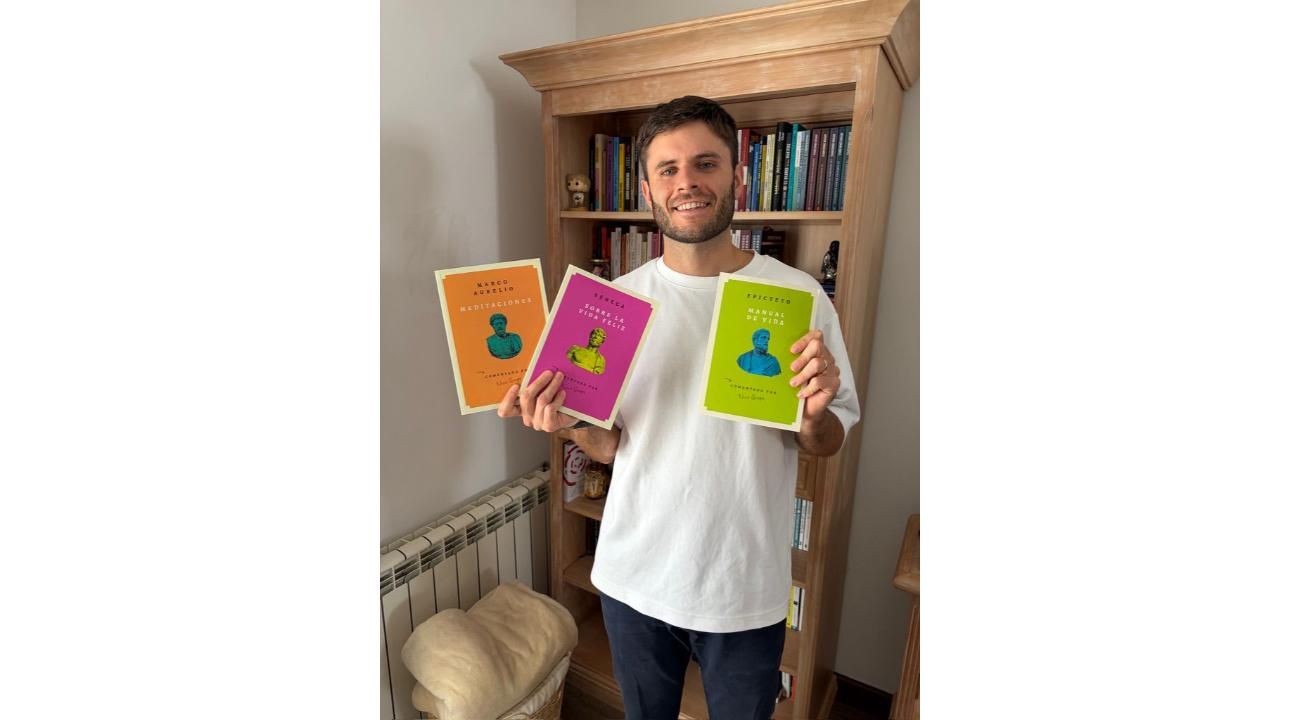 Nico Grupe llega a la Feria del Libro con Epicteto: cómo el estoicismo puede cambiar tu forma de vivir
