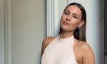 Pampita deslumbró con un vestido slip dress e impuso el color de la temporada