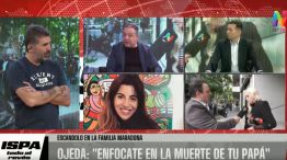 Gianinna Maradona y Verónica Ojeda