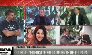 Gianinna Maradona y Verónica Ojeda