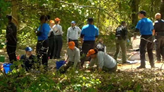 Hallaron los restos de tres niños después de años