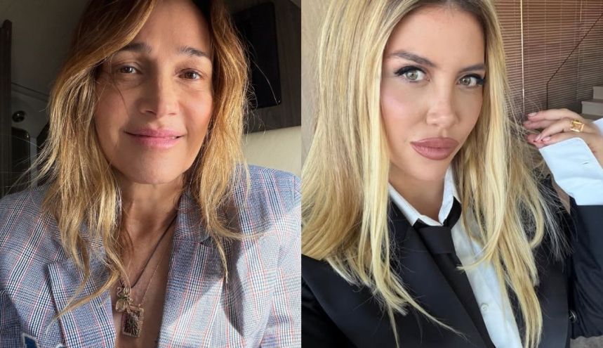 Vero Lozano y Wanda Nara