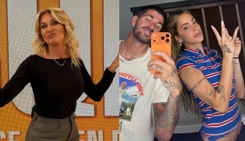Yanina Latorre, Rodrigo De Paul y Tini Stoessel