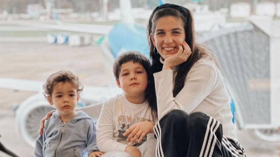 Juana Repetto le cortó ella misma el pelo a su hijo y mostró el gran resultado
