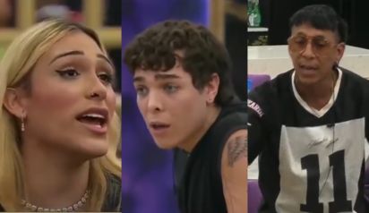Danelik, Juani Car y Brian Sarmiento en Gran Hermano