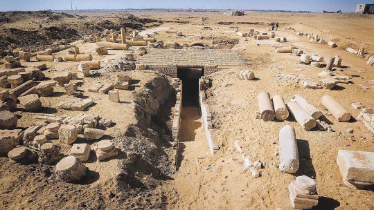 Hallaron un texto de ‘La Ilíada’ entre las mortajas de una momia