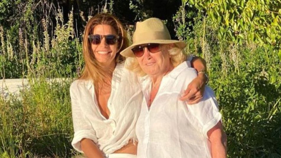 Julia Awada y Pomi Baker