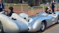 Colapinto en la "Flecha de Plata"