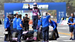Colapinto, ovacionado en Buenos Aires.