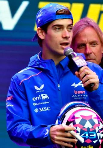 Franco Colapinto en Palermo Argentina 26042026