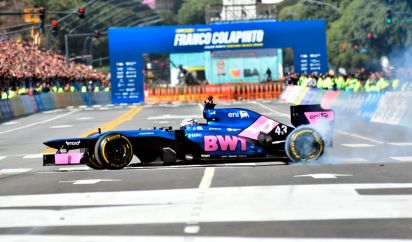 Franco Colapinto pista 26042026