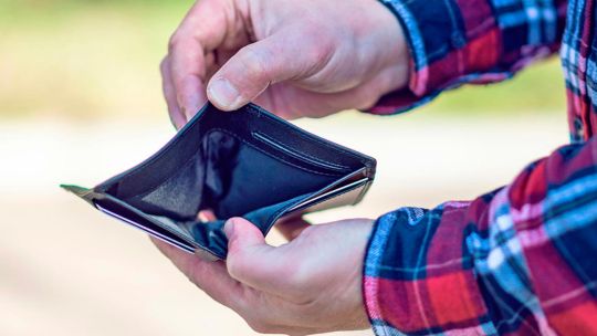 La mora de las familias se cuadruplicó en un año