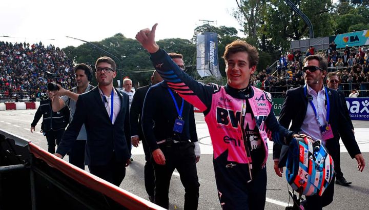 Final de Franco Colapinto en Buenos Aires