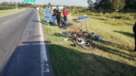 La tragedia en la autopista Córdoba–Rosario reabre el debate sobre prácticas imprudentes de los ciclistas