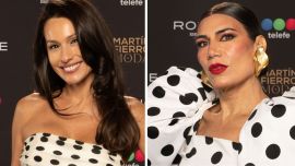 Pampita y Flor de la V coincidieron con sus looks en los Martín Fierro de la Moda: la tendencia al estilo española