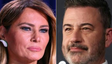 Melania Trump y Jimmy Kimmel