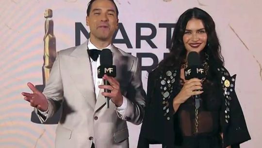 Moda "en naglas": el polémico vestido de Zaira Nara en los Martín Fierro