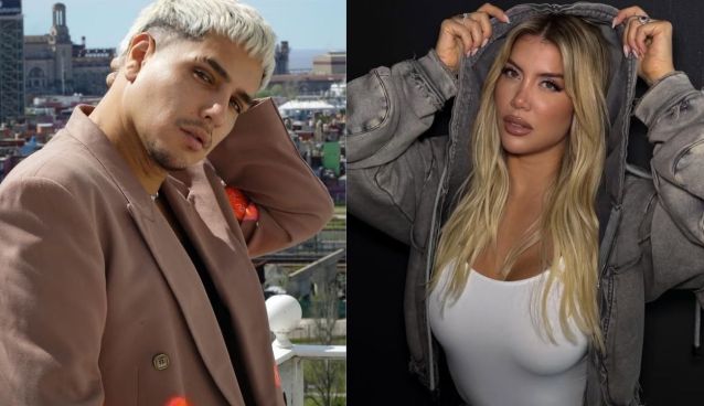 Kennys Palacios y Wanda Nara