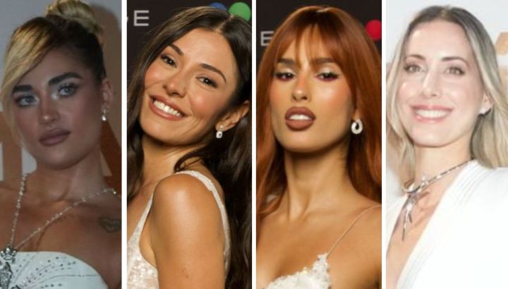 De Marta Fort a la China Ansa, Juli Poggio y Anita Espasandin, la tendencia white que se impuso en los Martín Fierro de la Moda