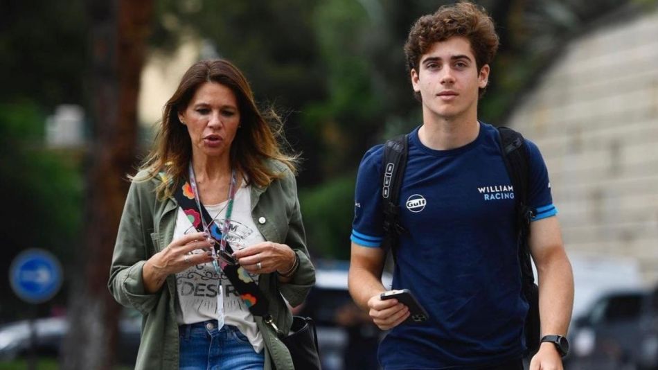 Andrea Trofimczuk, la mamá de Franco Colapinto