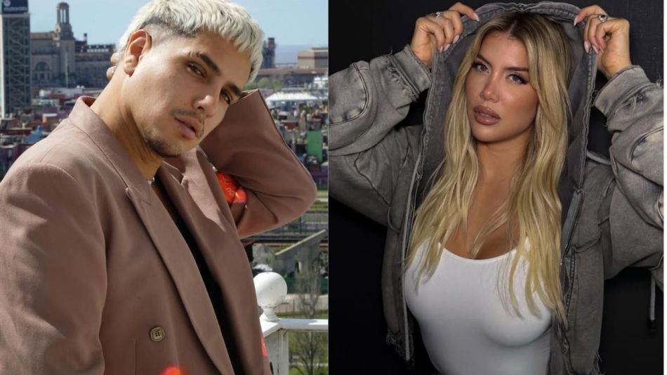 Kennys Palacios y Wanda Nara