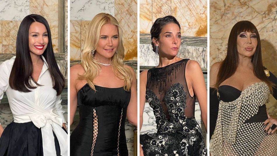 Pampita, Valeria Mazza, Juana Viale y Moria Casán