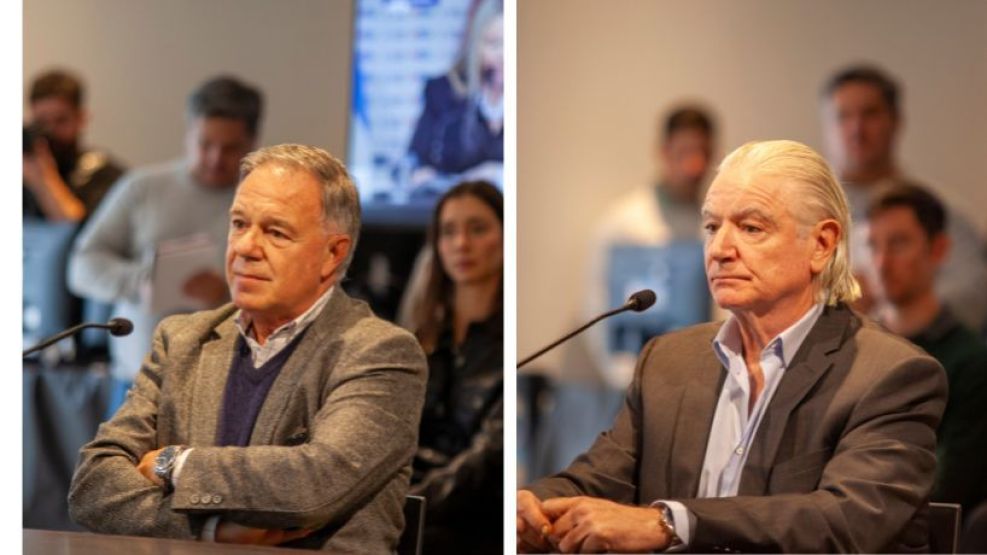 Gustavo Vidal Lascano y Darío Vezzaro