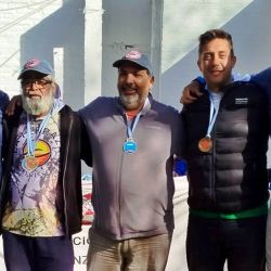 Las lluvias afectaron a una laguna que venía rindiendo hace algunas semanas. 