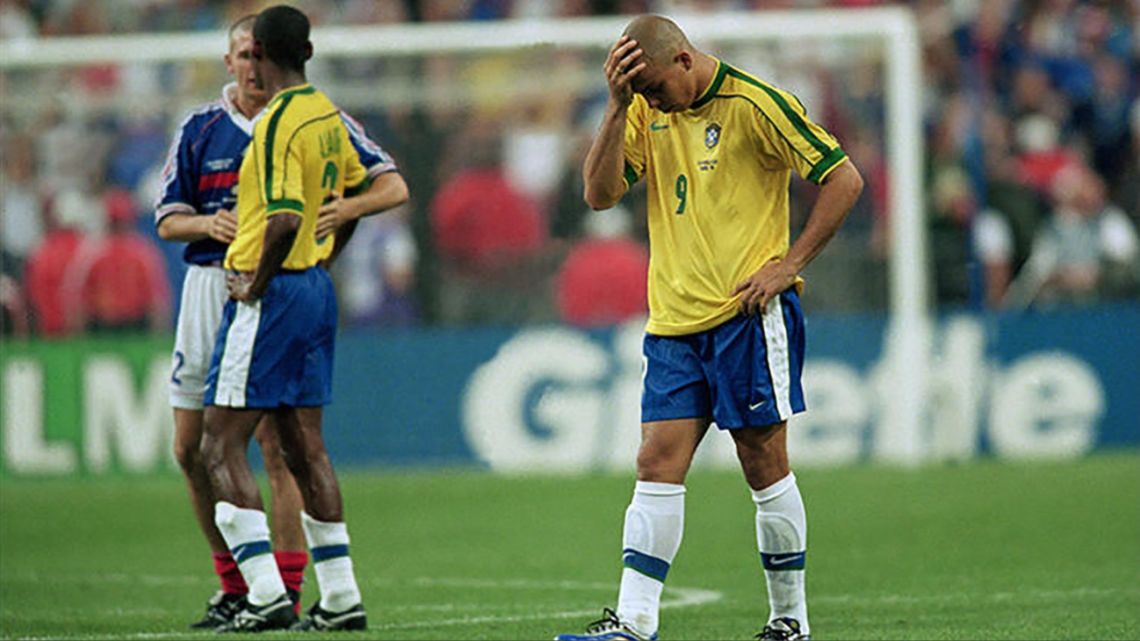 Ronaldo: el colapso en la final del Mundial 1998 y sus repercusiones