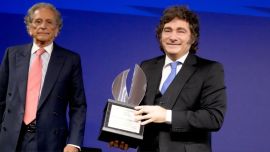 Milei recibió el Premio Libertad 2026, repudió el ataque a Trump y apuntó contra la izquierda: "No tienen problema en matarnos"