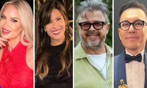 Luciana Salazar, Barby Franco, Donato de Santis y Marcelo Polino