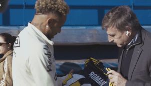 Neymar en Casa Amarilla