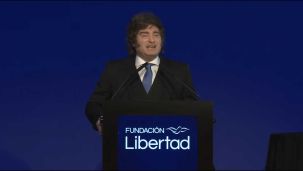Milei en la fundacion Libertad 20260427