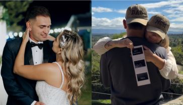 Facundo Ambrosioni y Camila Triviño